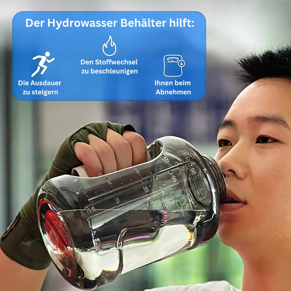 Hydrowasser Behälter