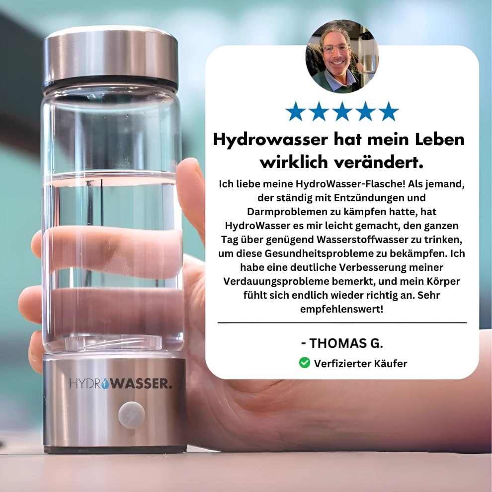 HydroWasser – Pure Energie, maximale Ersparnis. Spürbar in nur 3 Tagen!